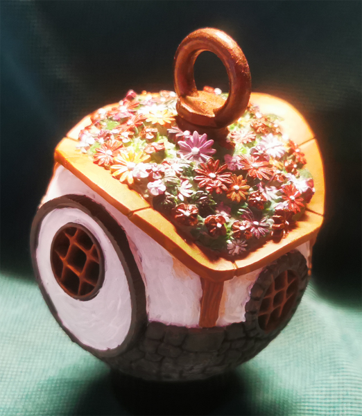 Hobbithaus Kugel zum Aufhängen